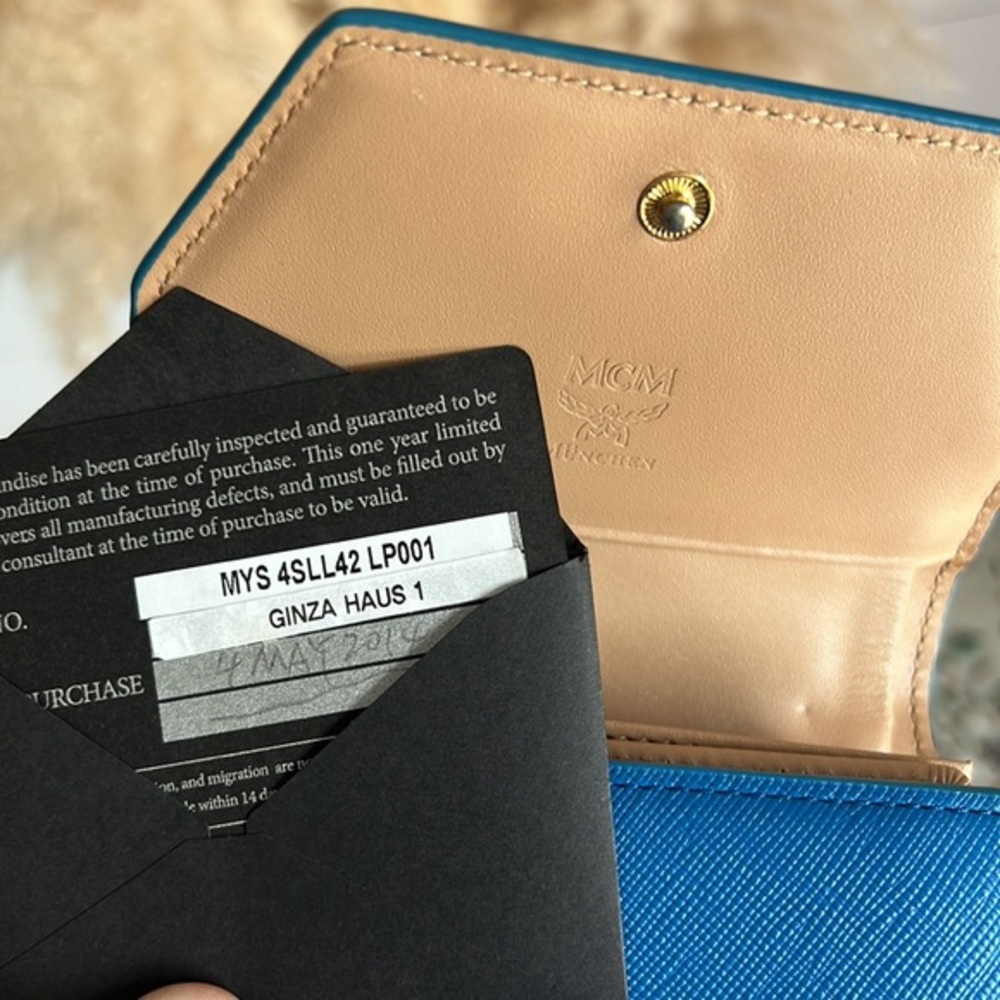 MCM Trifold‎ Wallet - Picture 6 of 6